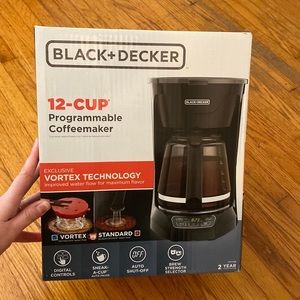 Black + Decker coffee maker